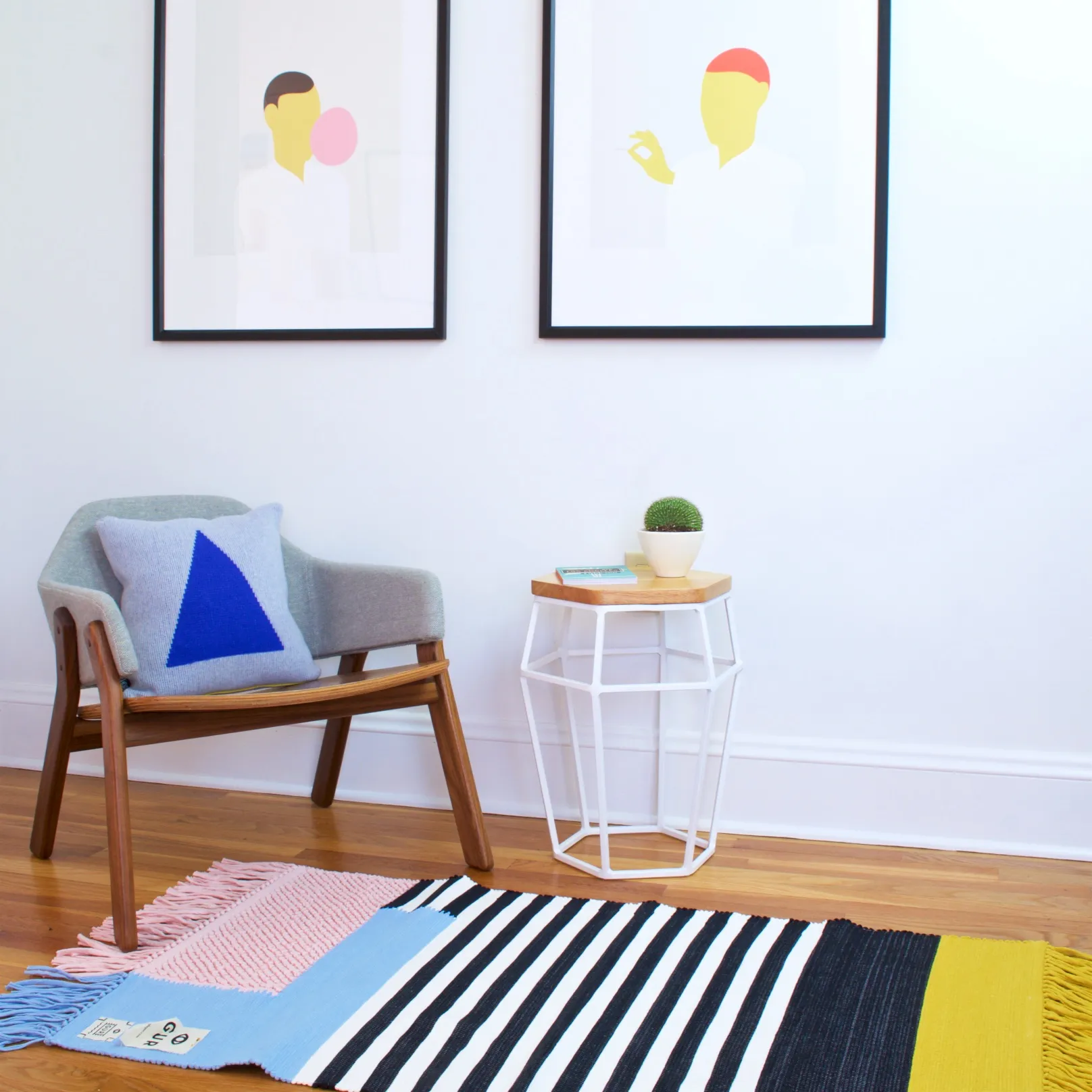 Cushion and Rug Image